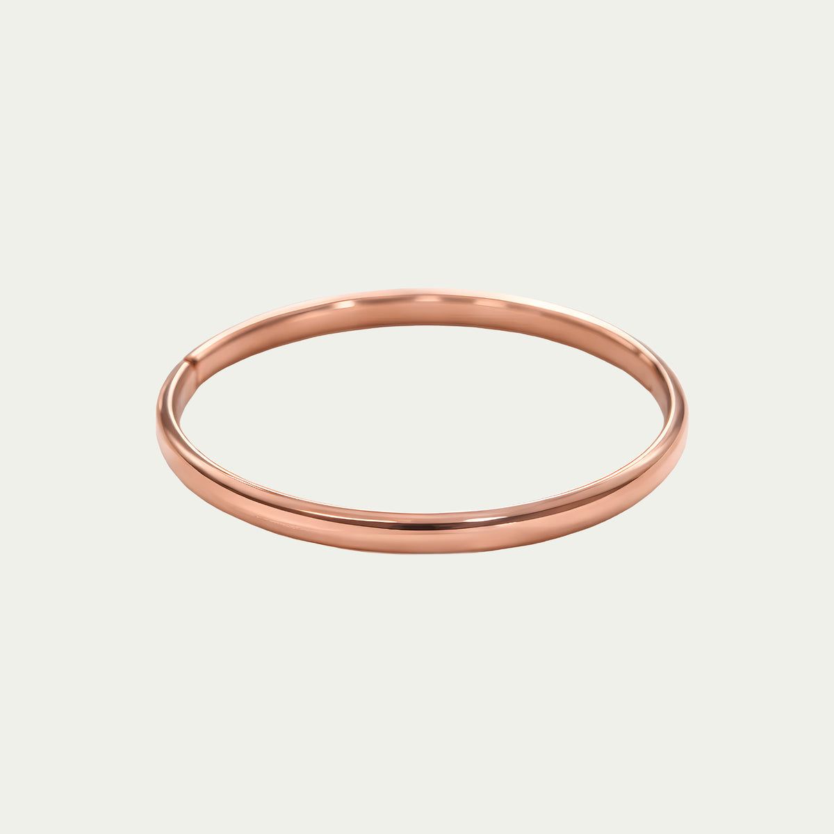 Klassisch-Zeitloser Armreif – Edelstahl Roségold vergoldet | Sucre Fine Jewelry