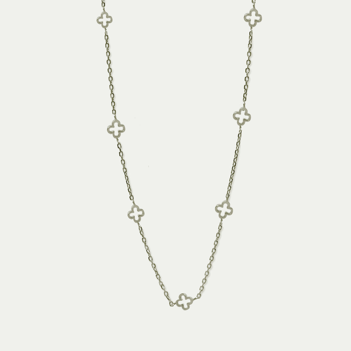 Halskette Endless Clover – 925 Sterling Silber | Sucre Fine Jewelry