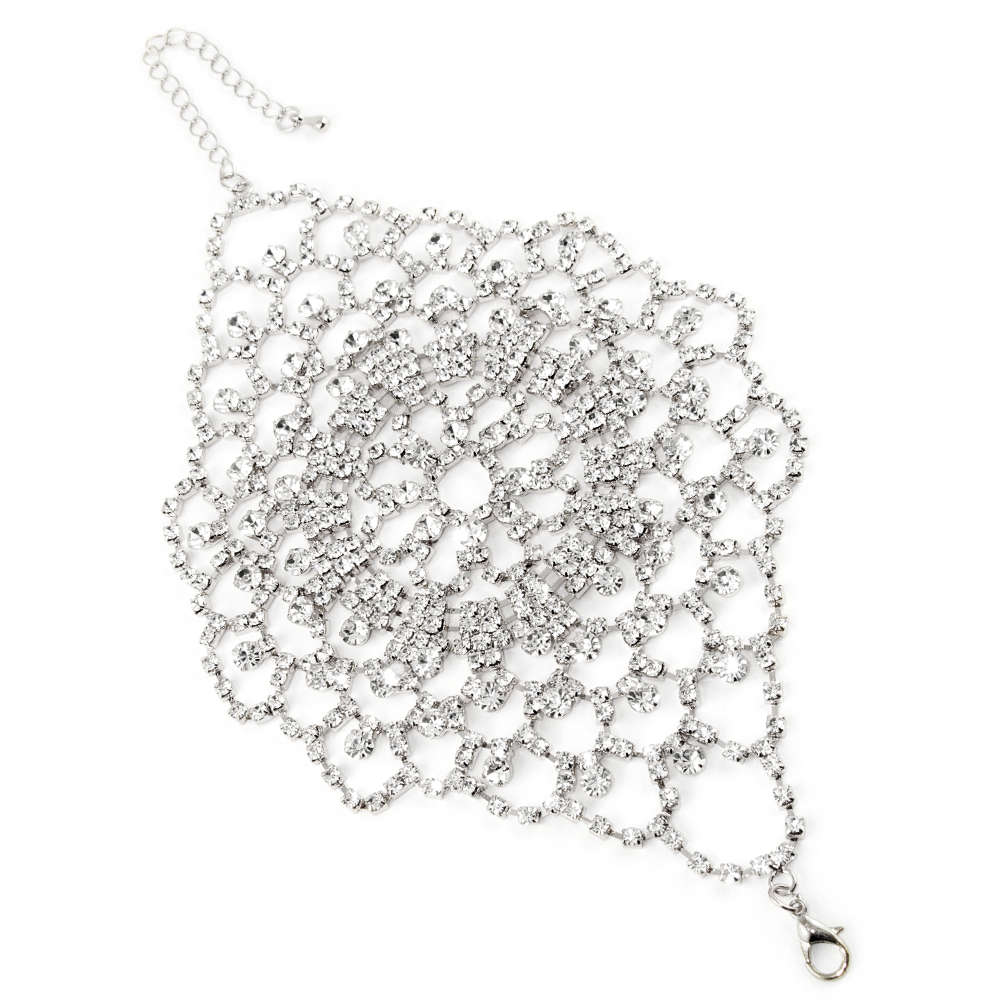 Armband Shiny bright Flower Crystal
