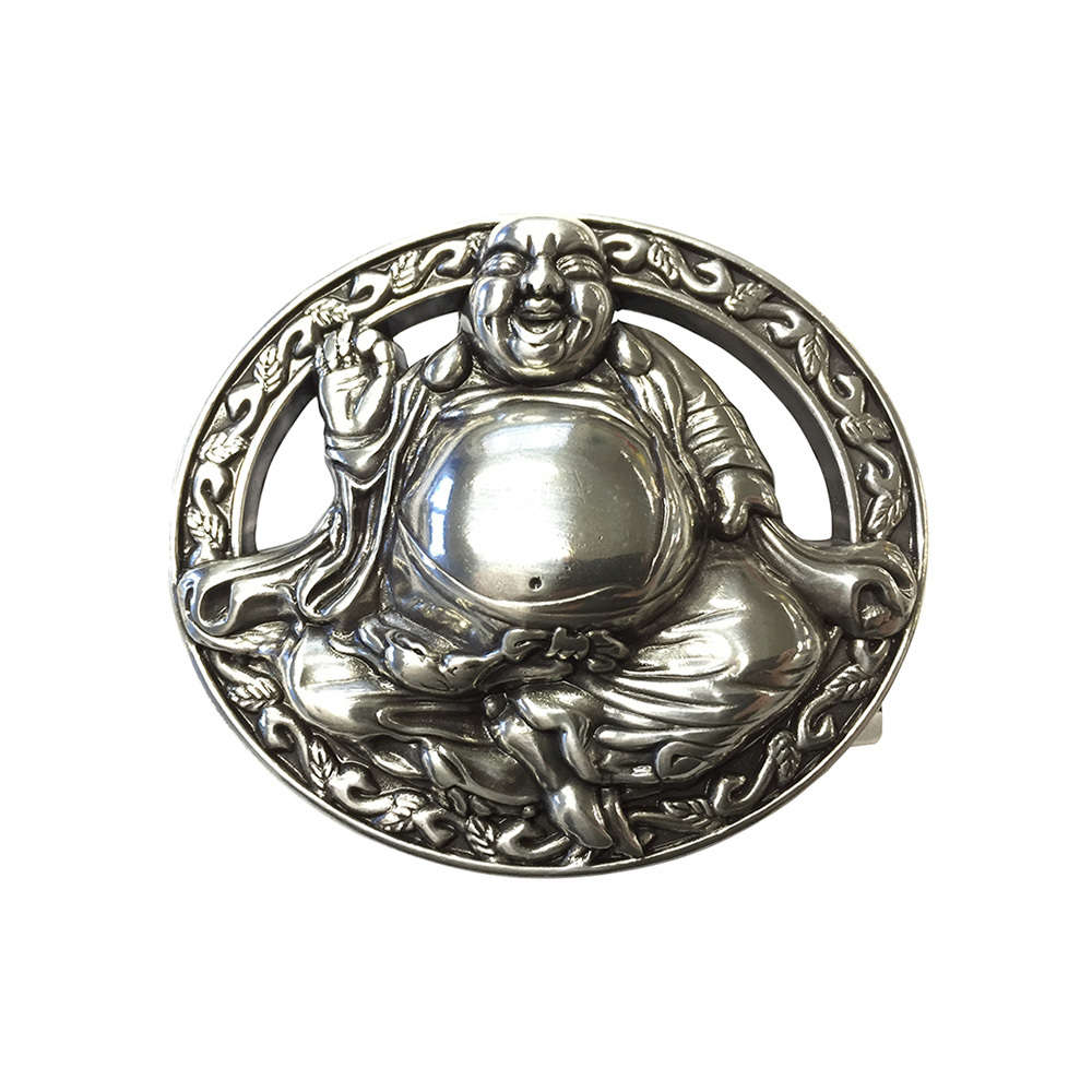 Gürtelschließe Buddha Silber 4 cm | Sucre Fine Jewelry