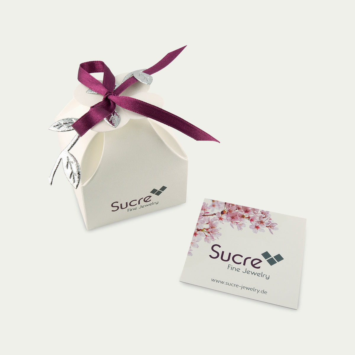 Creole Glam mit Zirkonia Gelbgold vergoldet in Geschenkverpackung | Sucre Fine Jewelry