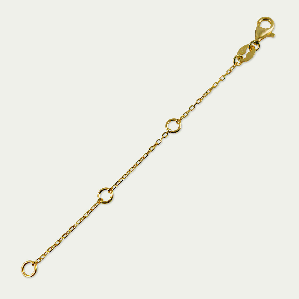 Kettenverlängerung – 925 Sterling Silber 18K Gelbgold vergoldet | Sucre Fine Jewelry