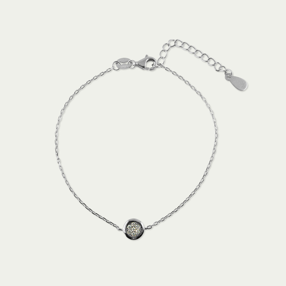 Armkette Endless Pavé Crystal – 925 Sterling Silber | Sucre Fine Jewelry