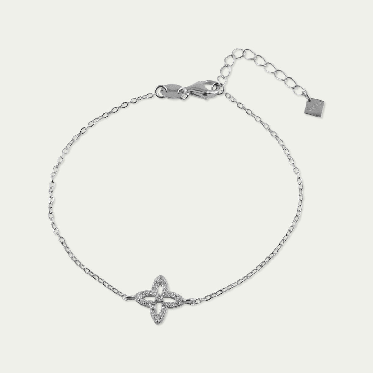 Armkette Shiny Clover – 925 Sterling Silber | Sucre Fine Jewelry