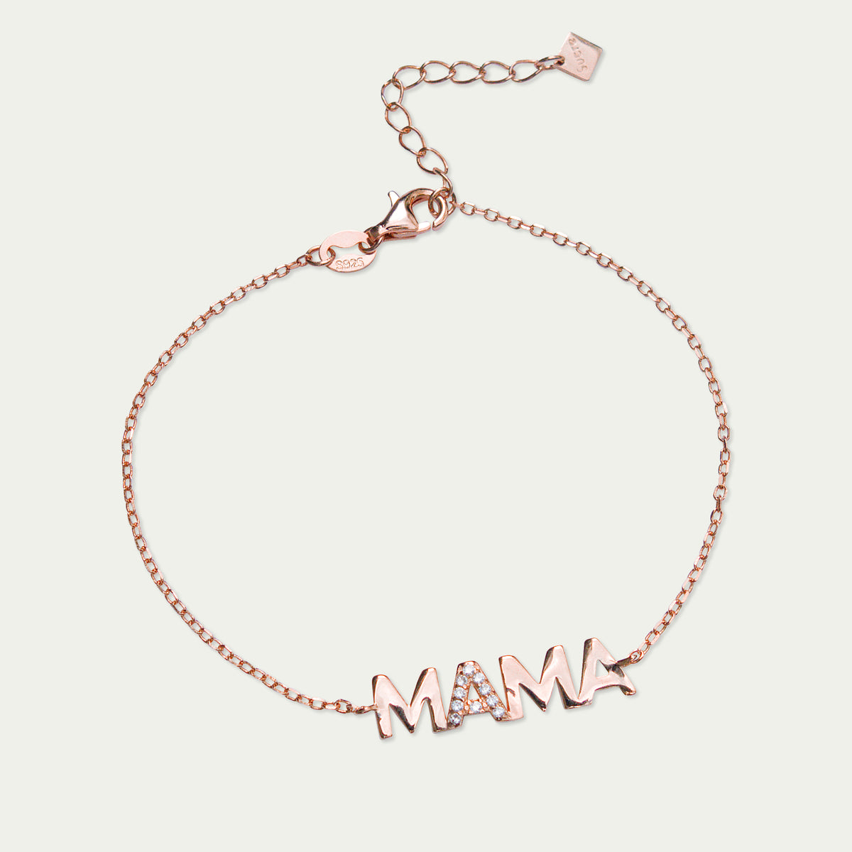 Armkette Mama – 925 Sterling Silber 18K Roségold vergoldet | Sucre Fine Jewelry