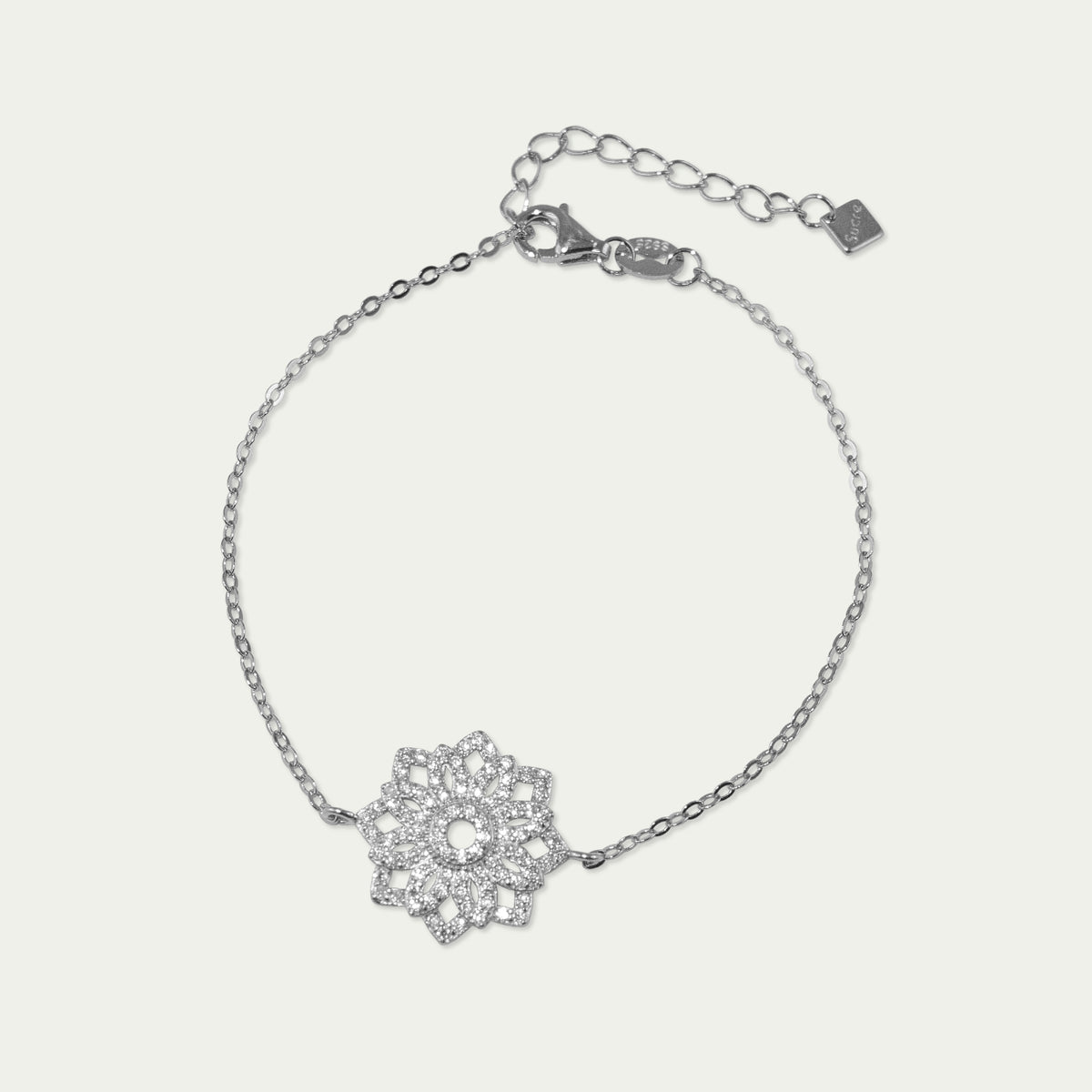Armkette Big Shiny Lotus – 925 Sterling Silber | Sucre Fine Jewelry