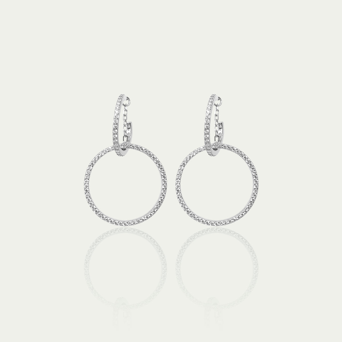 Creole Circle – 925 Sterling Silber, 1,5 cm Durchmesser | Sucre Fine Jewelry