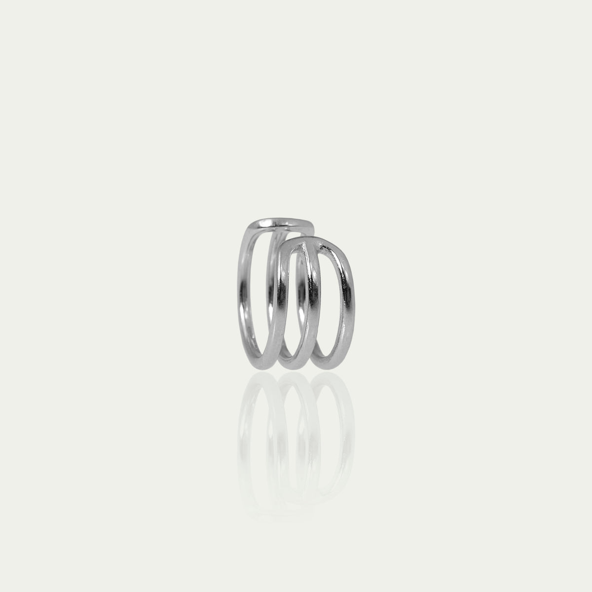 Earcuff Tripple mit 1,1 cm Durchmesser – 925 Sterling Silber | Sucre Fine Jewelry