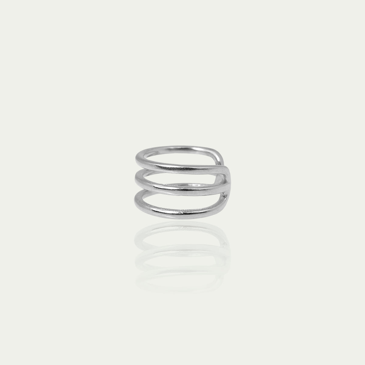 Earcuff Tripple mit 1,1 cm Durchmesser – 925 Sterling Silber | Sucre Fine Jewelry