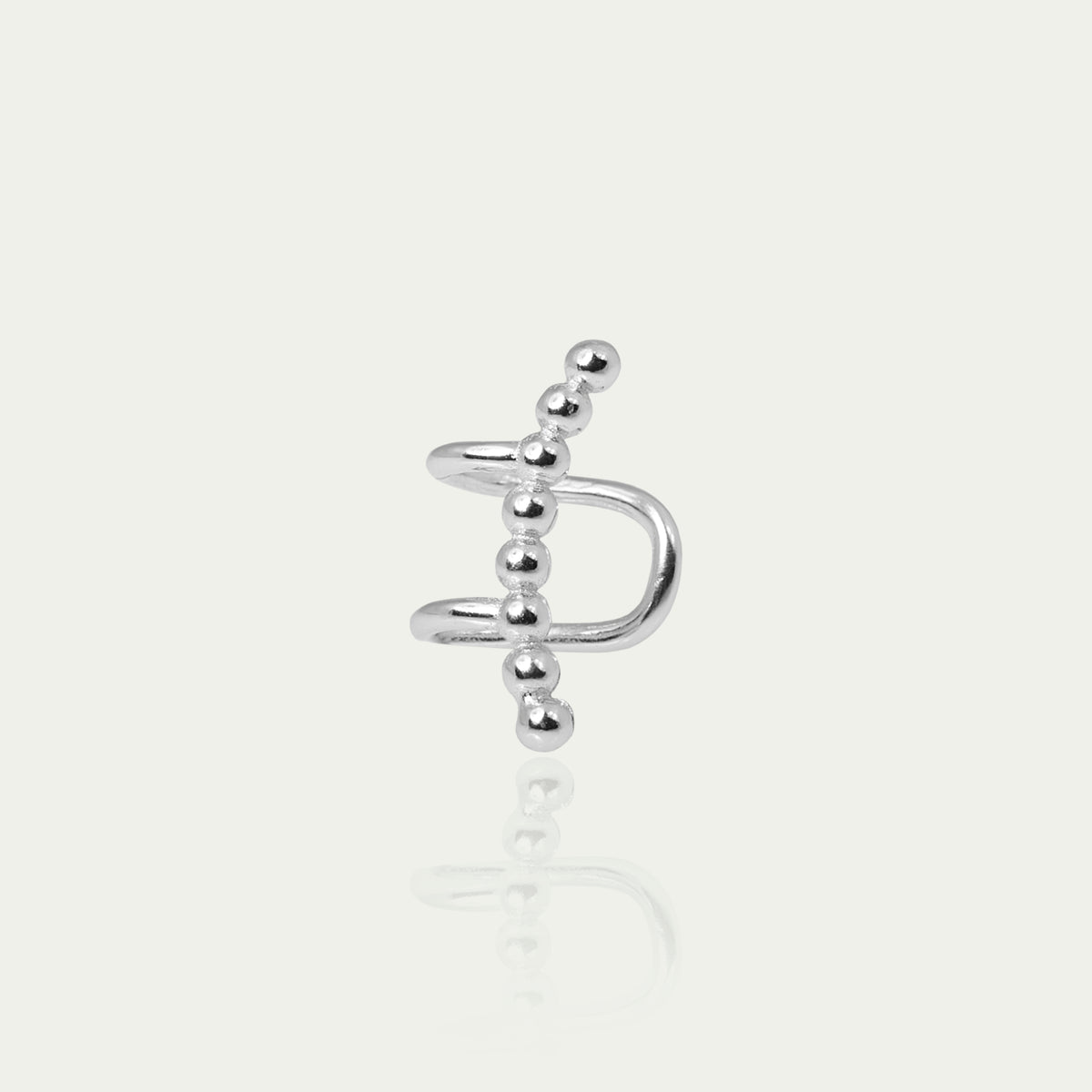 Earcuff Wire Bubbles – 925 Sterling Silber | Sucre Fine Jewelry