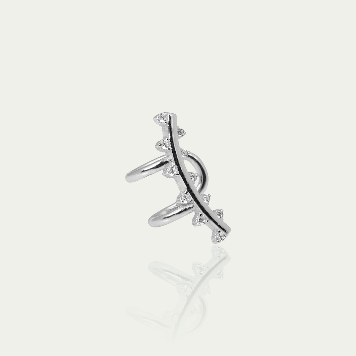 Earcuff Wire Shiny – 925 Sterling Silber | Sucre Fine Jewelry