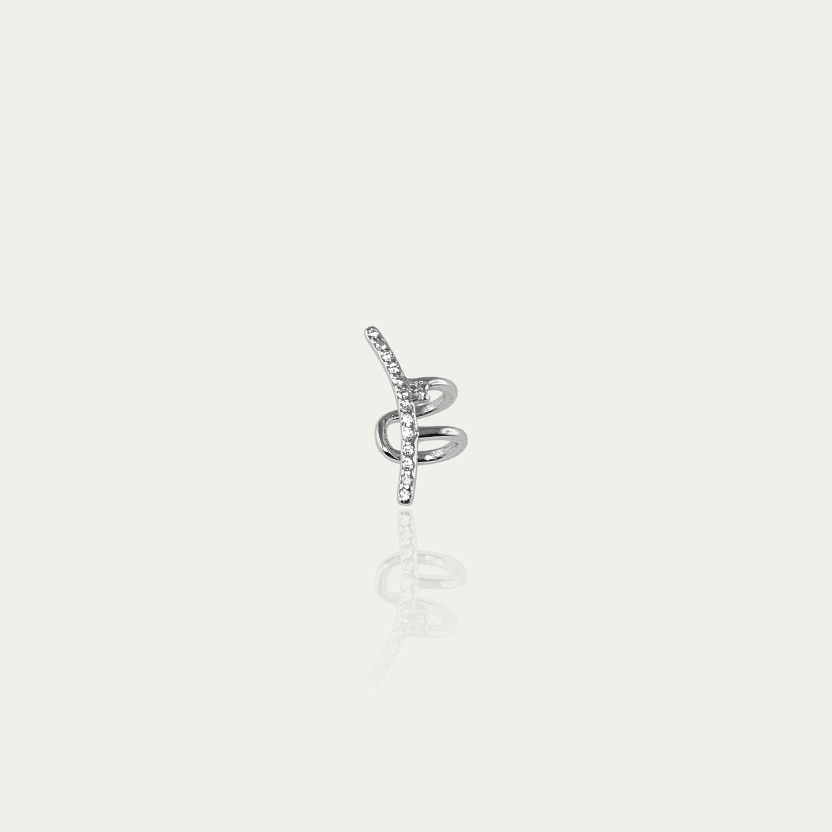 Earcuff Shiny Line – 925 Sterling Silber | Sucre Fine Jewelry