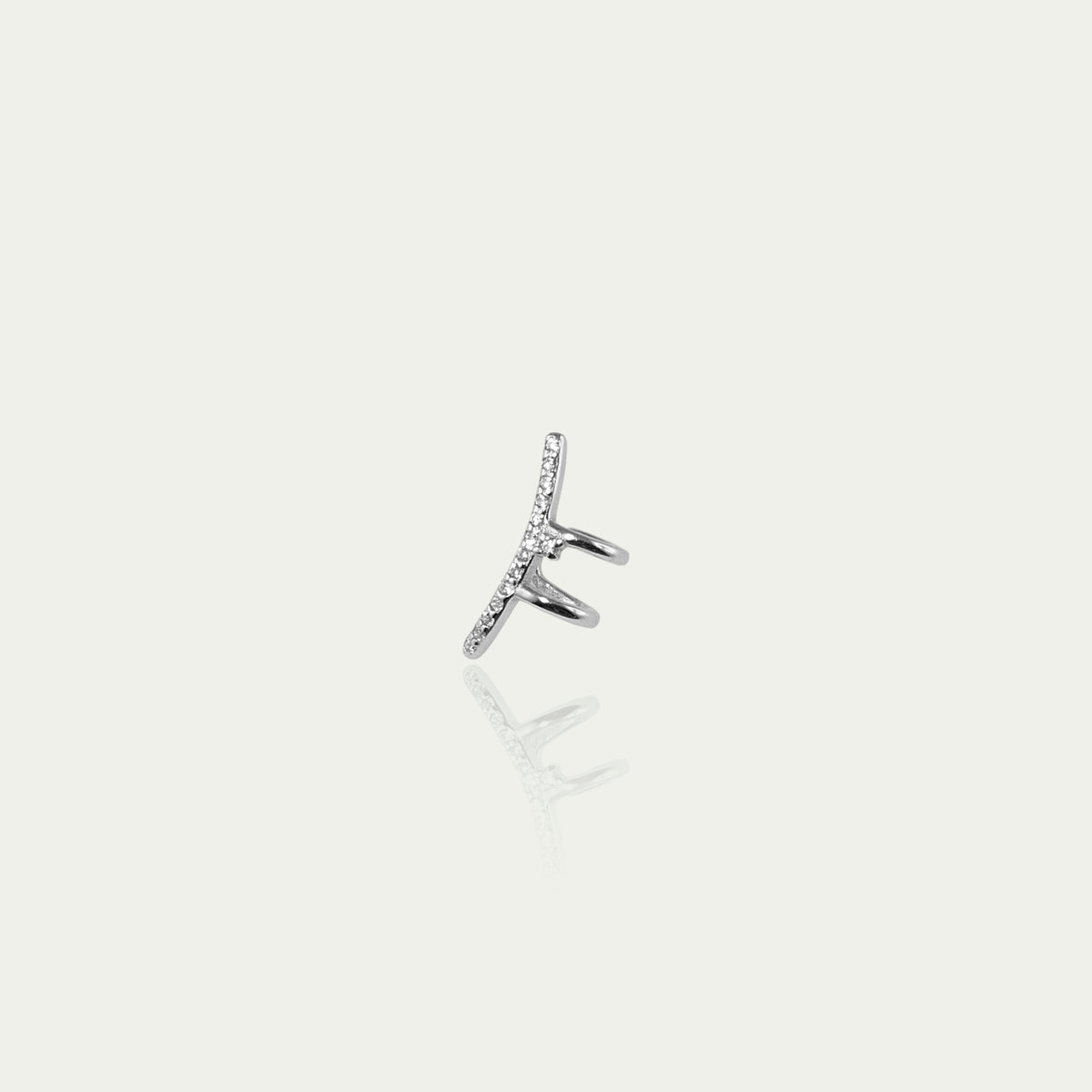 Earcuff Shiny Line – 925 Sterling Silber | Sucre Fine Jewelry