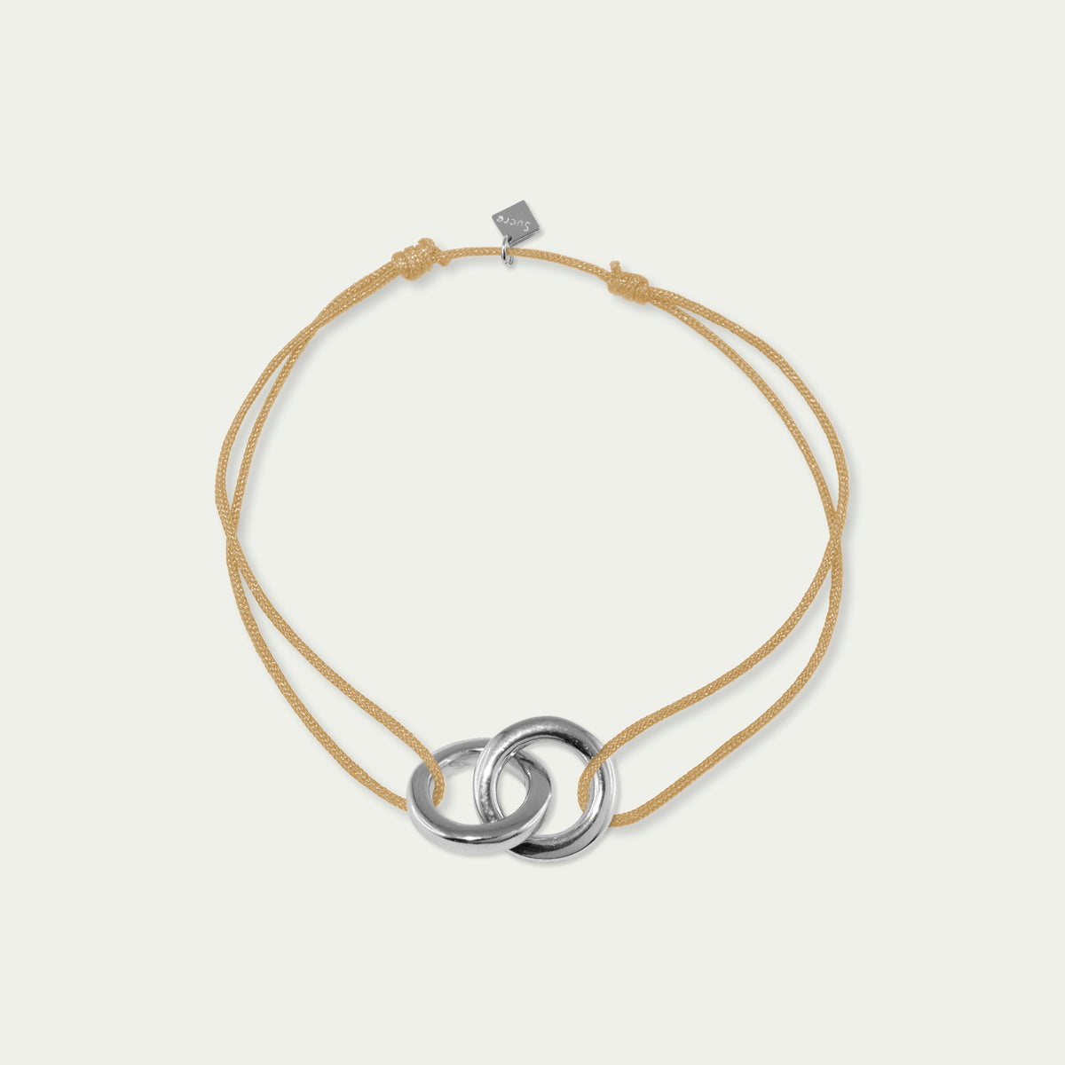 Glücksarmbändchen Doughnut – 925 Sterling Silber | Sucre Fine Jewelry