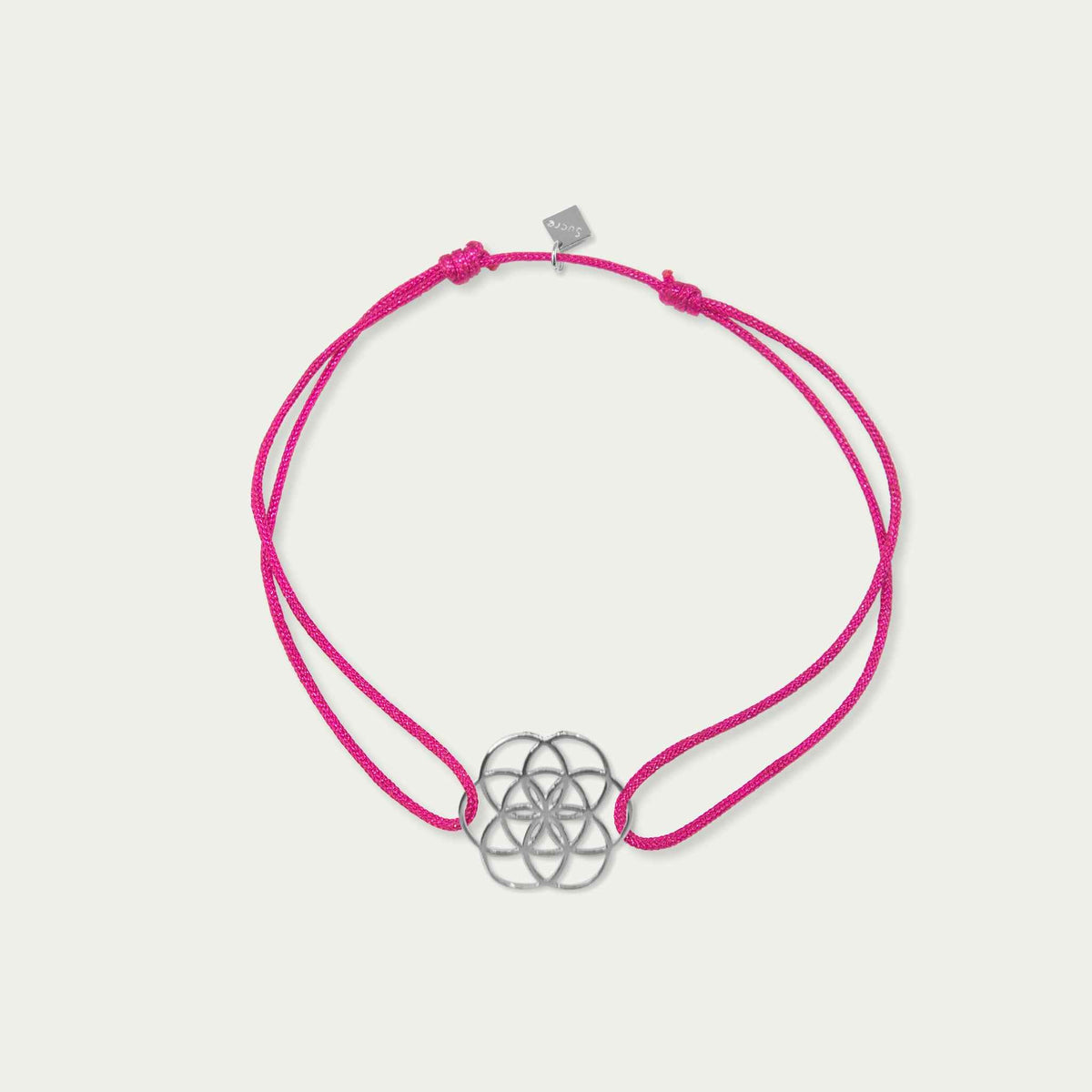 Glücksarmbändchen Lebensblume – 925 Sterling Silber | Sucre Fine Jewelry
