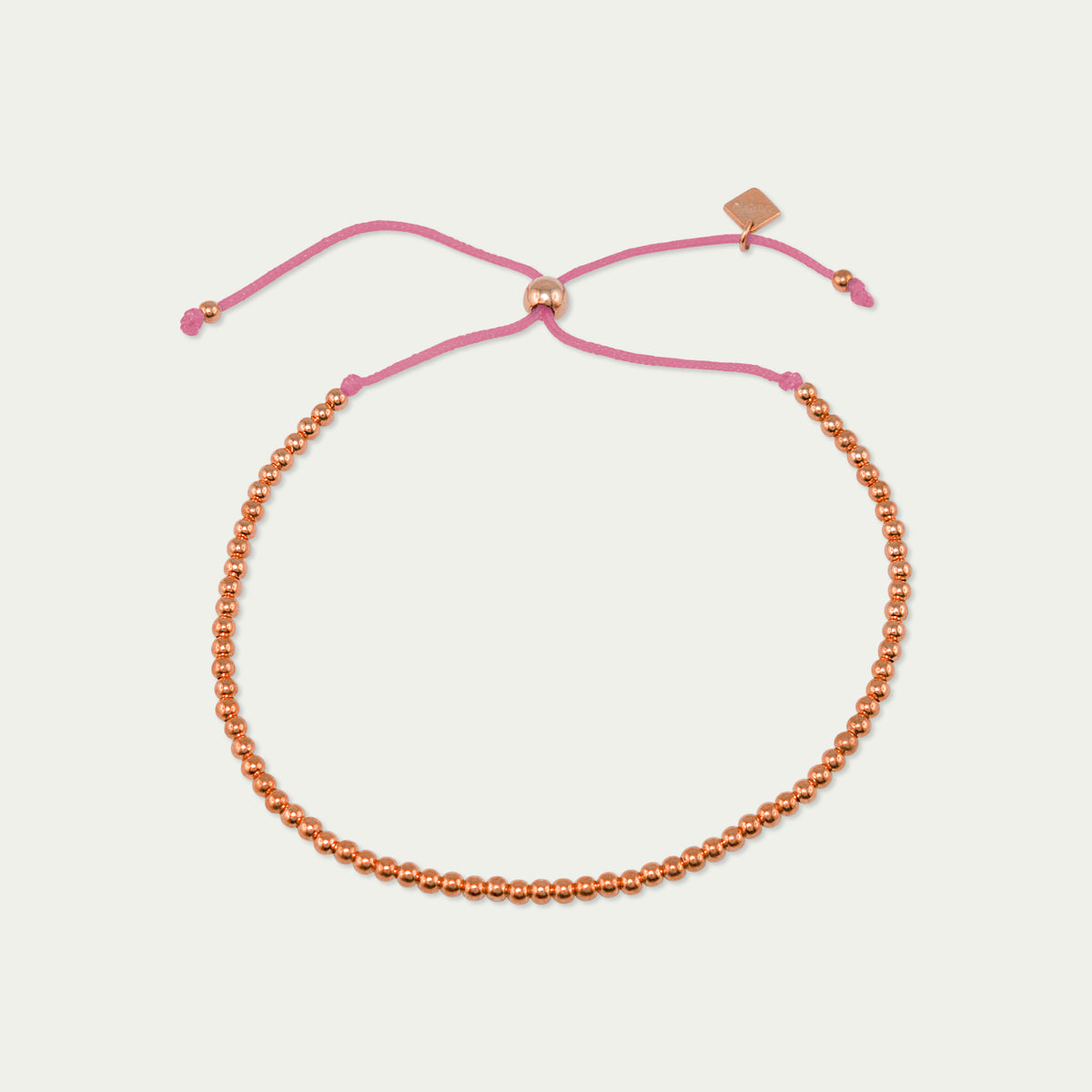 Glücksarmbändchen Bubbles – 925 Sterling Silber 18K Roségold vergoldet | Sucre Fine Jewelry