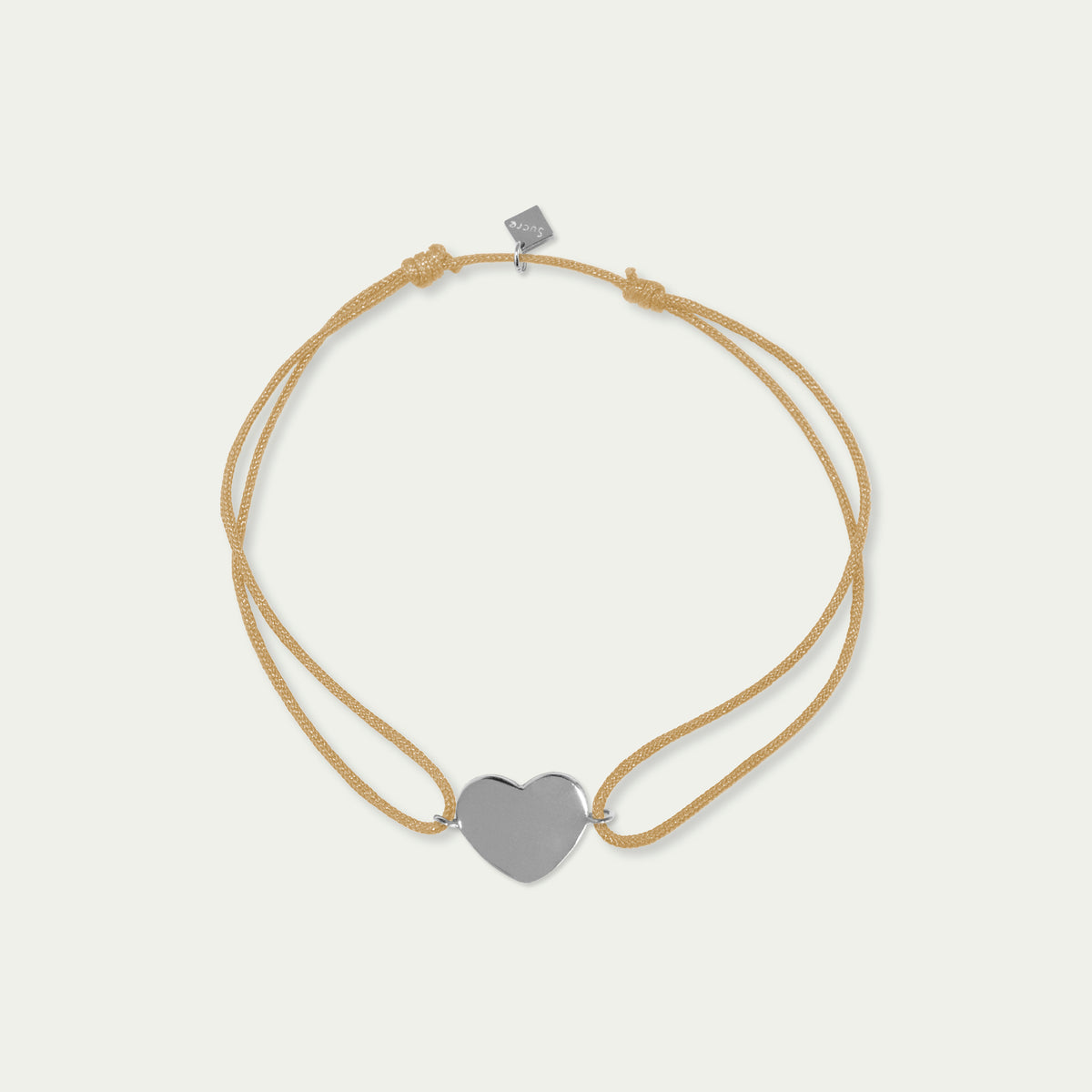 Glücksarmbändchen Herz – 925 Sterling Silber | Sucre Fine Jewelry