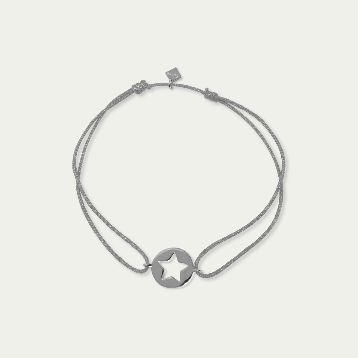 Glücksarmbändchen Star Disc – 925 Sterling Silber | Sucre Fine Jewelry