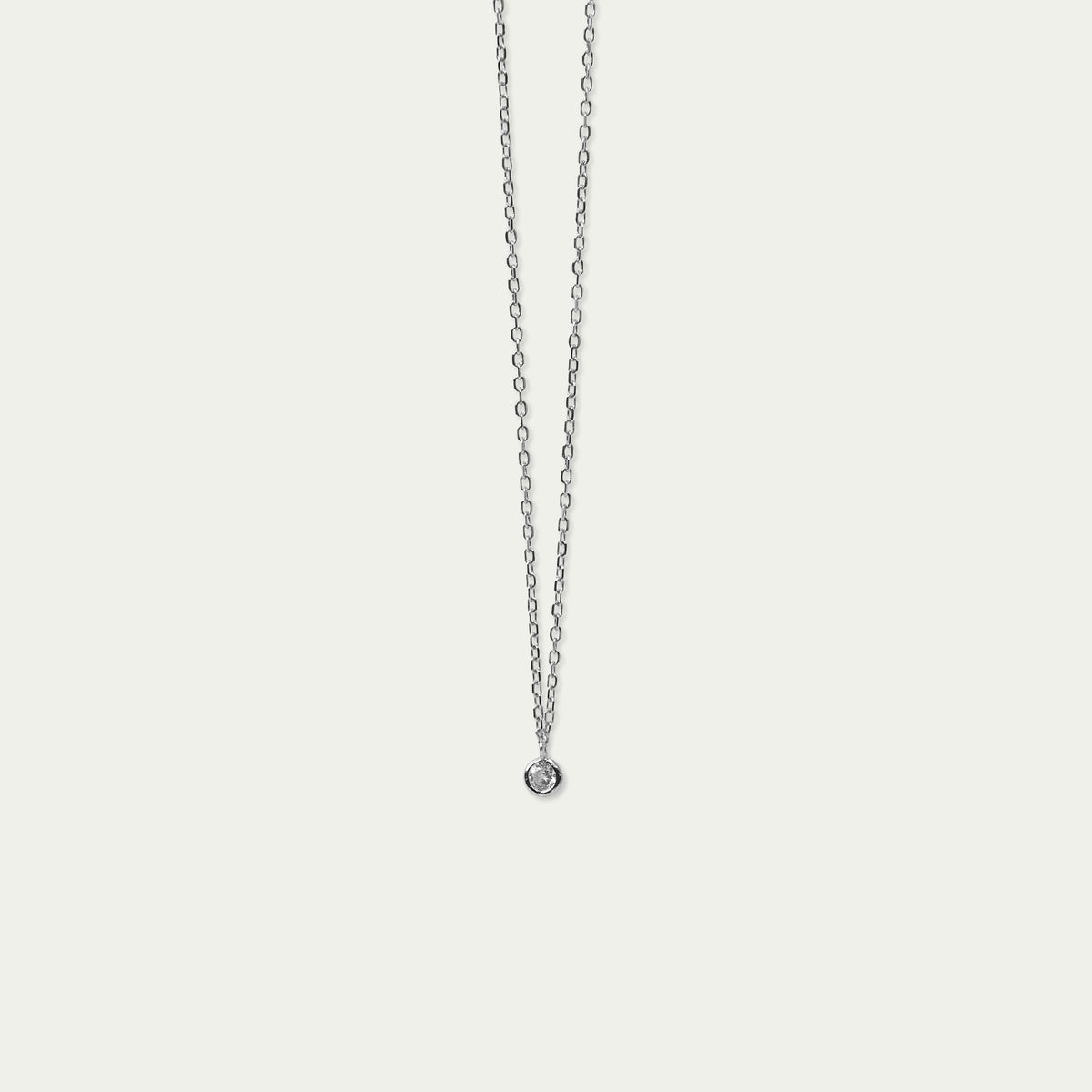 Halskette Glam mit Zirkonia Crystal – 925 Sterling Silber | Sucre Fine Jewelry