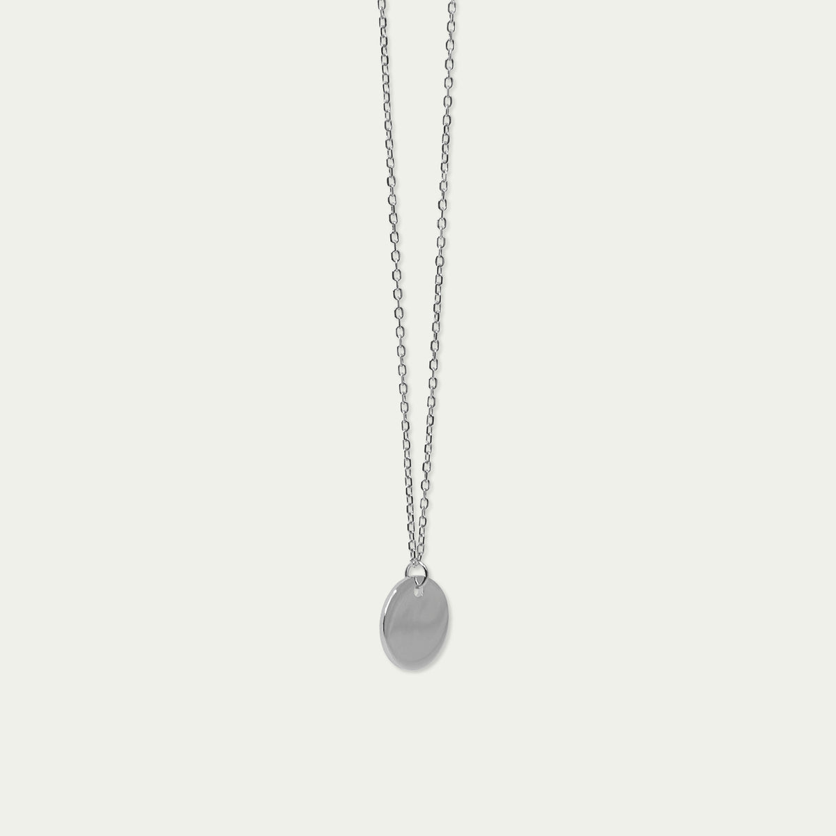 Halskette Coin mit Plättchen – 925 Sterling Silber | Sucre Fine Jewelry