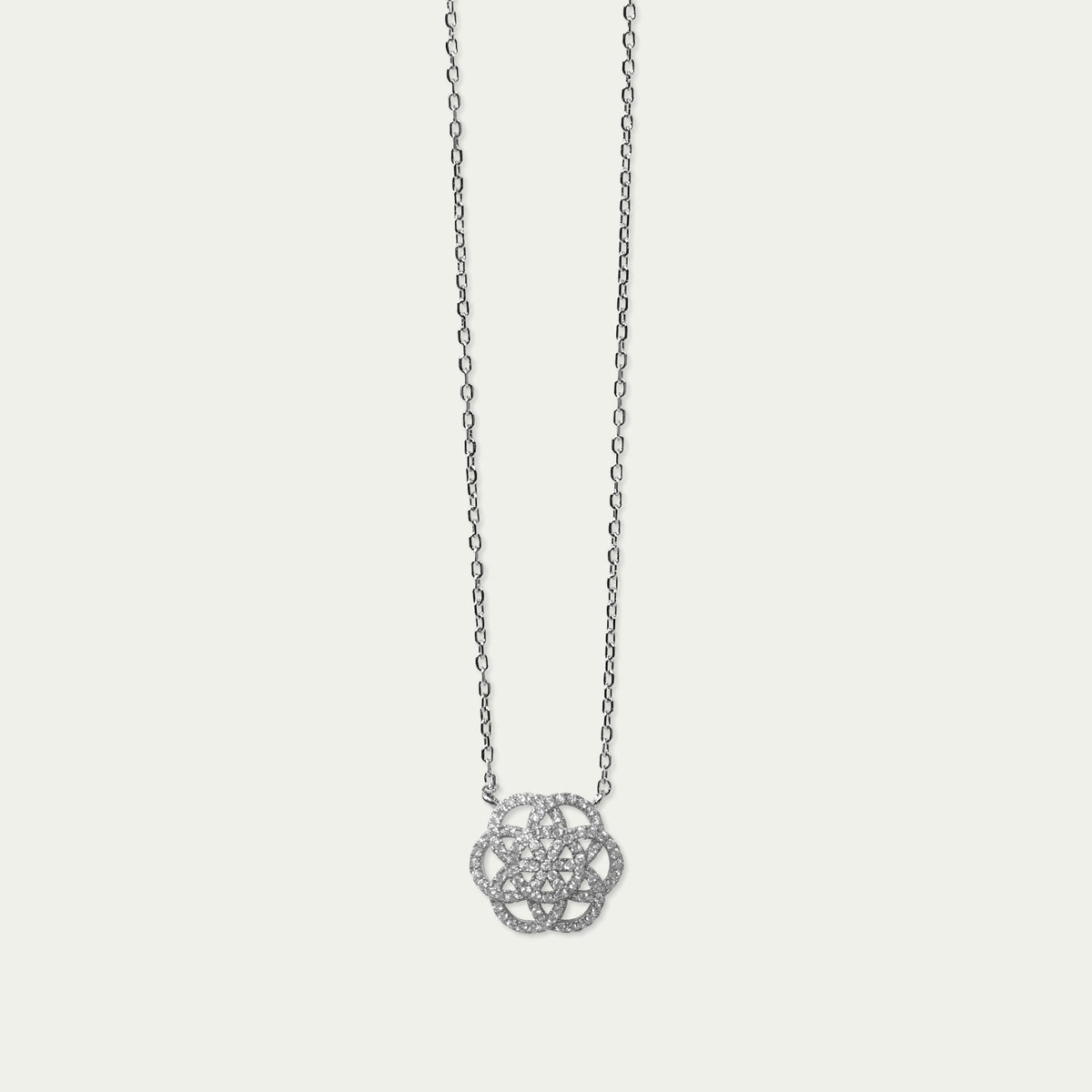 Halskette Flower of Life – 925 Sterling Silber | Sucre Fine Jewelry