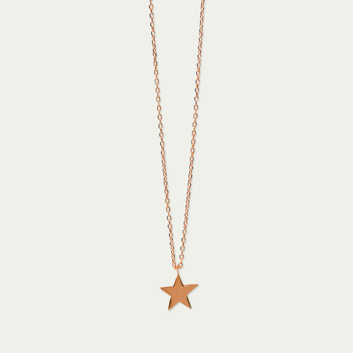Halskette Stern – 925 Sterling Silber 18K Roségold vergoldet | Sucre Fine Jewelry