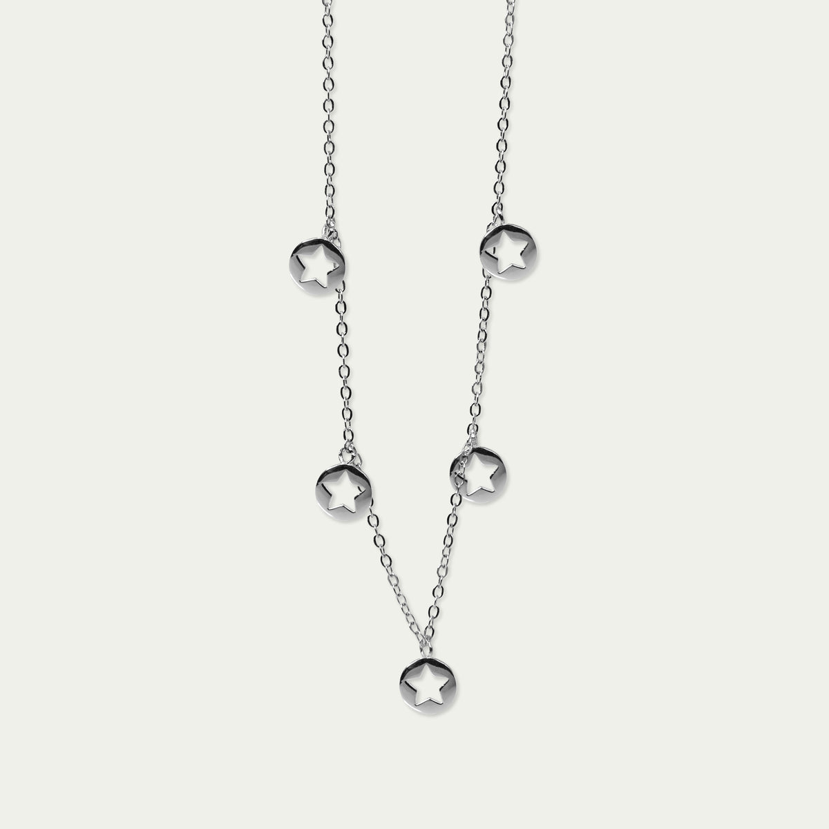 Halskette Disc Star – 925 Sterling Silber | Sucre Fine Jewelry