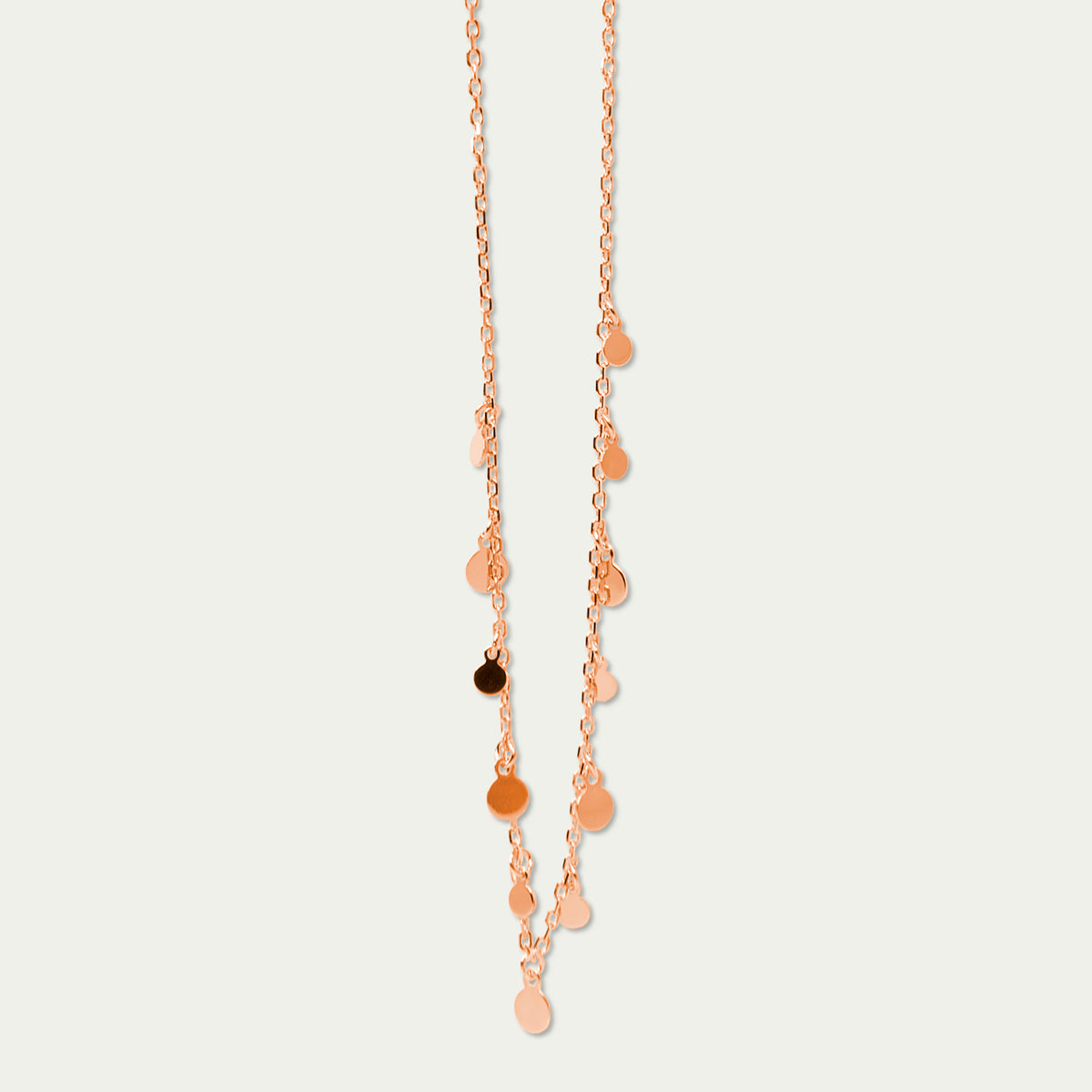 Halskette Sprinkle – 925 Sterling Silber 18K Roségold vergoldet | Sucre Fine Jewelry