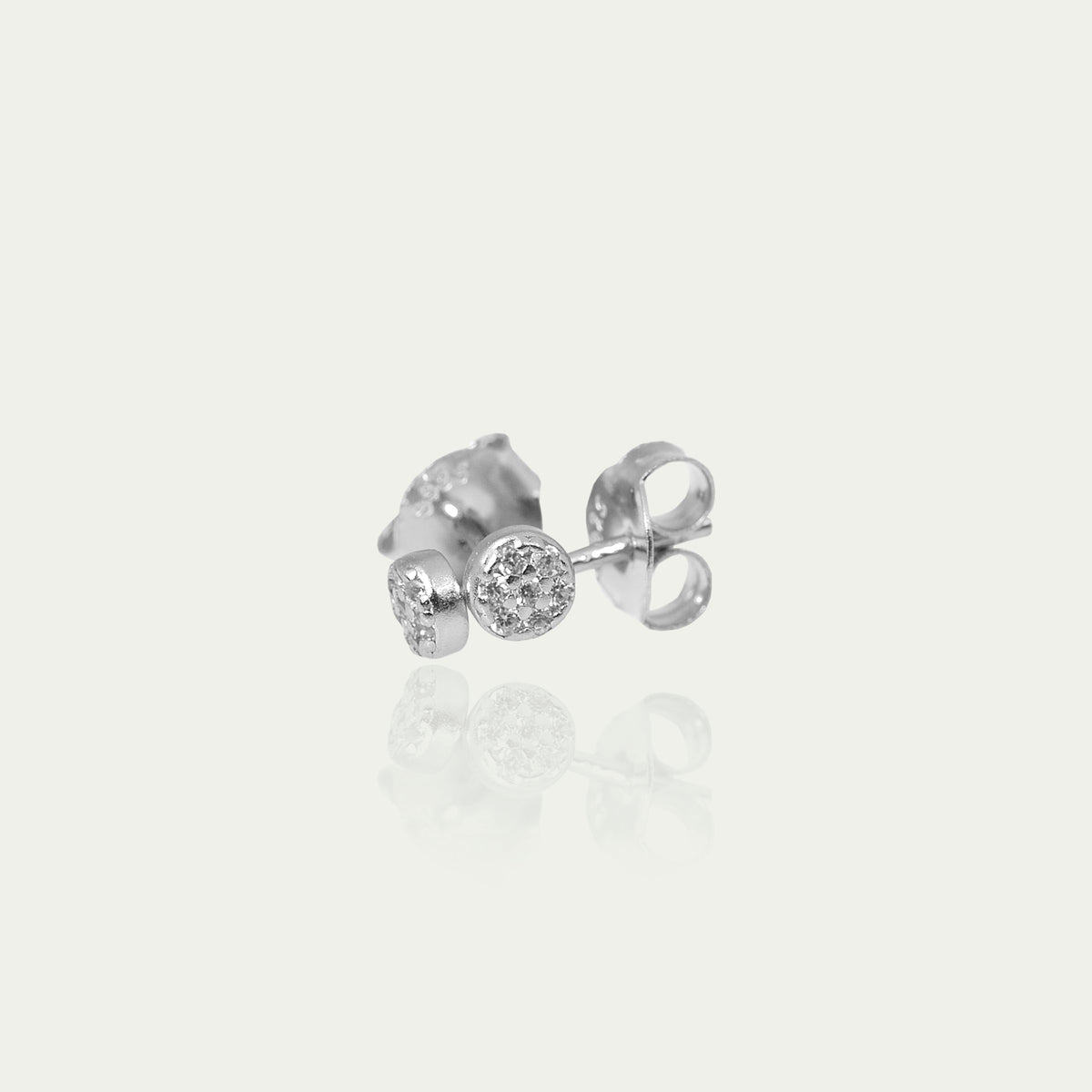 Ohrstecker Mini Pavé – 925 Sterling Silber | Sucre Fine Jewelry