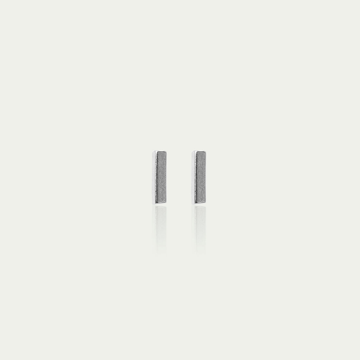 Ohrstecker Mini Bar – 925 Sterling Silber | Sucre Fine Jewelry