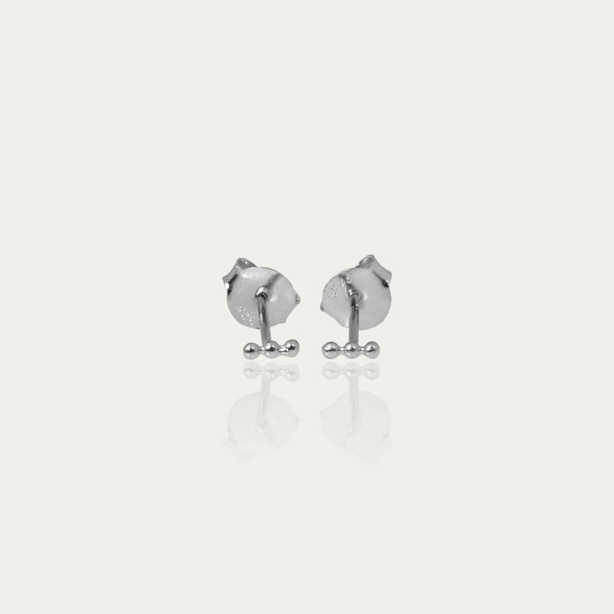 Ohrstecker Mini Bubbles Bar – 925 Sterling Silber | Sucre Fine Jewelry