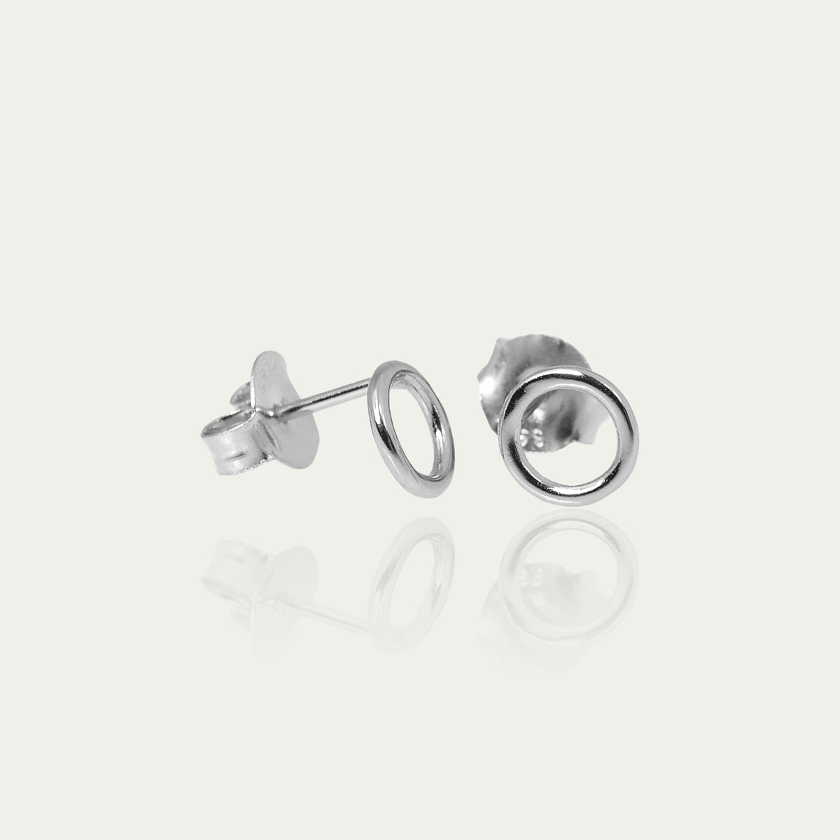 Ohrstecker Circle – 925 Sterling Silber | Sucre Fine Jewelry