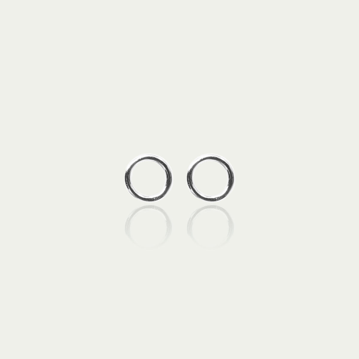 Ohrstecker Circle – 925 Sterling Silber | Sucre Fine Jewelry