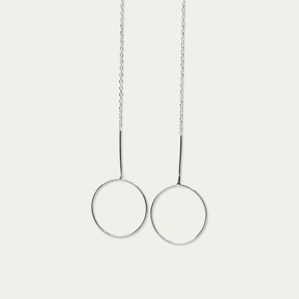 Ohrhänger Basic Circle – 925 Sterling Silber | Sucre Fine Jewelry