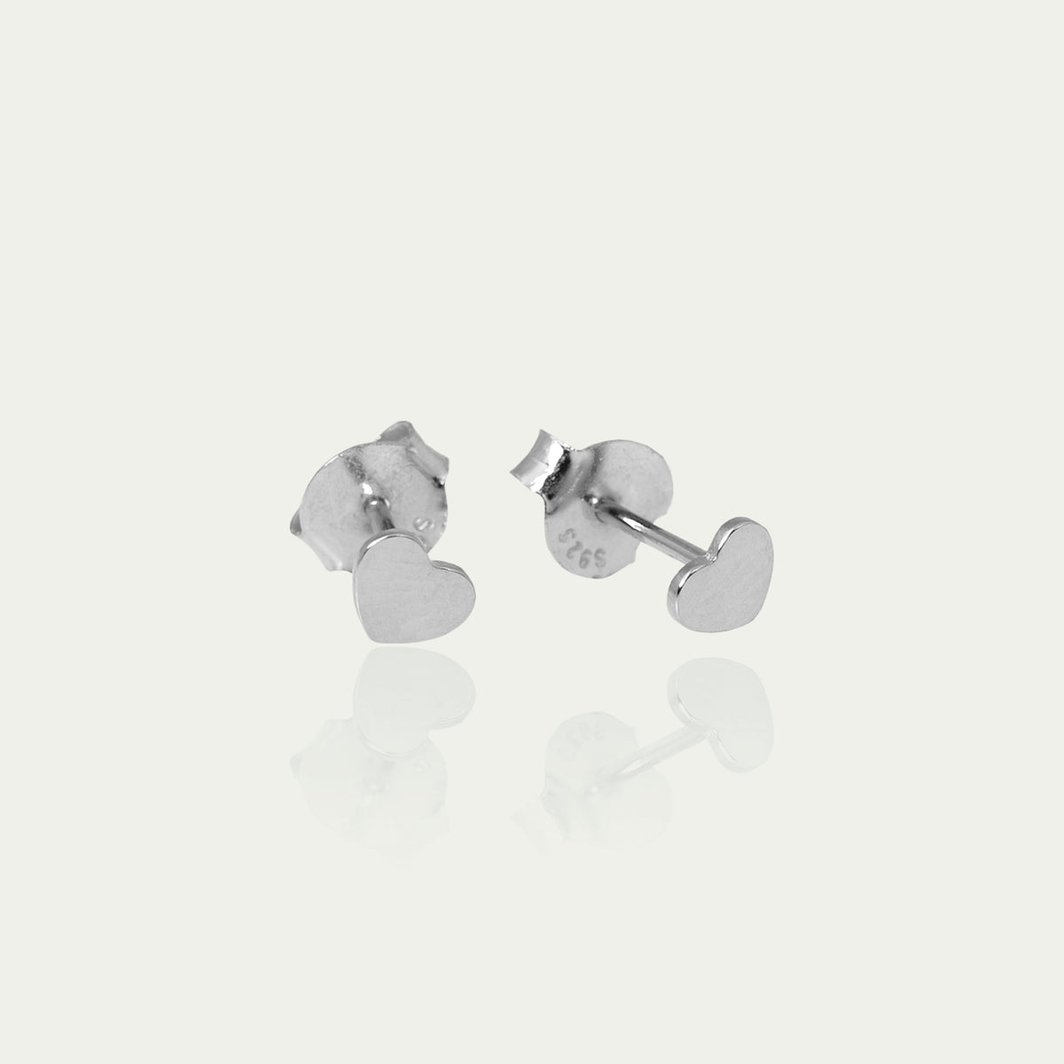 Ohrstecker Mini Herz – 925 Sterling Silber | Sucre Fine Jewelry