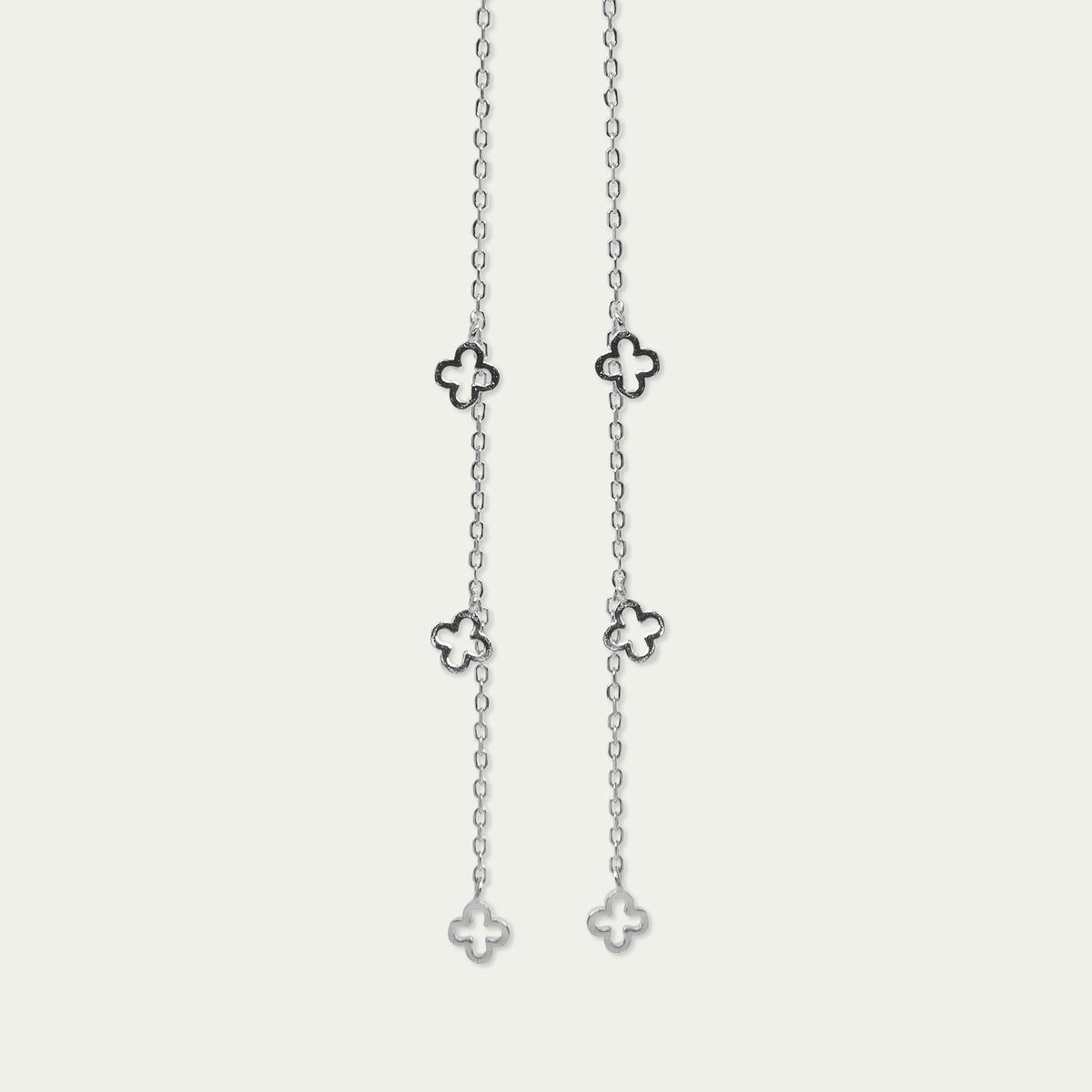 Ohrhänger Endless Clover – 925 Sterling Silber | Sucre Fine Jewelry