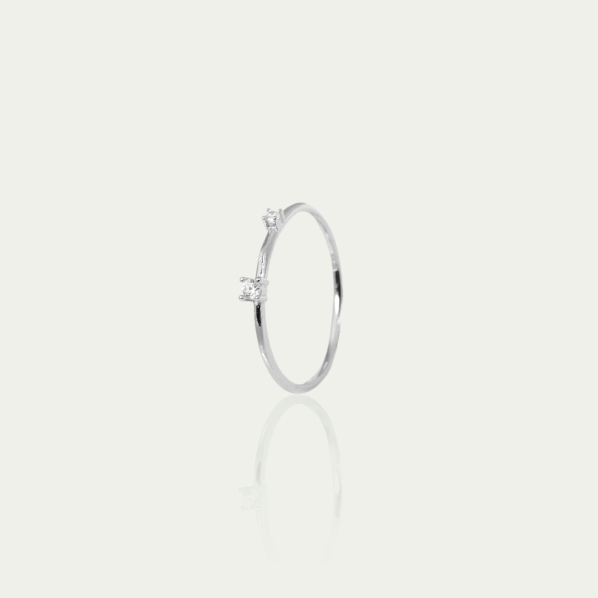 Ring Pure mit Zirkonia – 925 Sterling Silber | Sucre Fine Jewelry