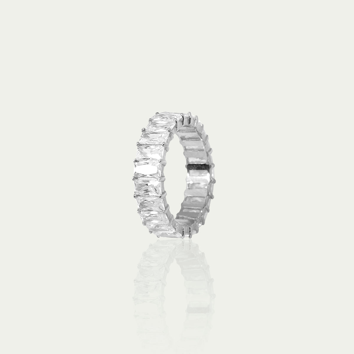 Ring Baguetteschliff – 925 Sterling Silber | Sucre Fine Jewelry