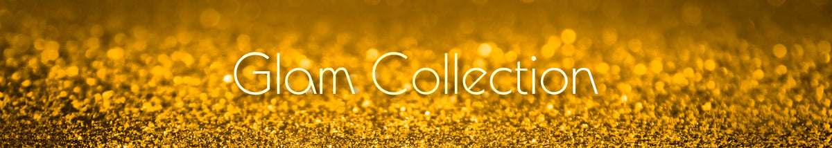 Glam Collection – Goldener Glitzer Banner Sucre Jewelry