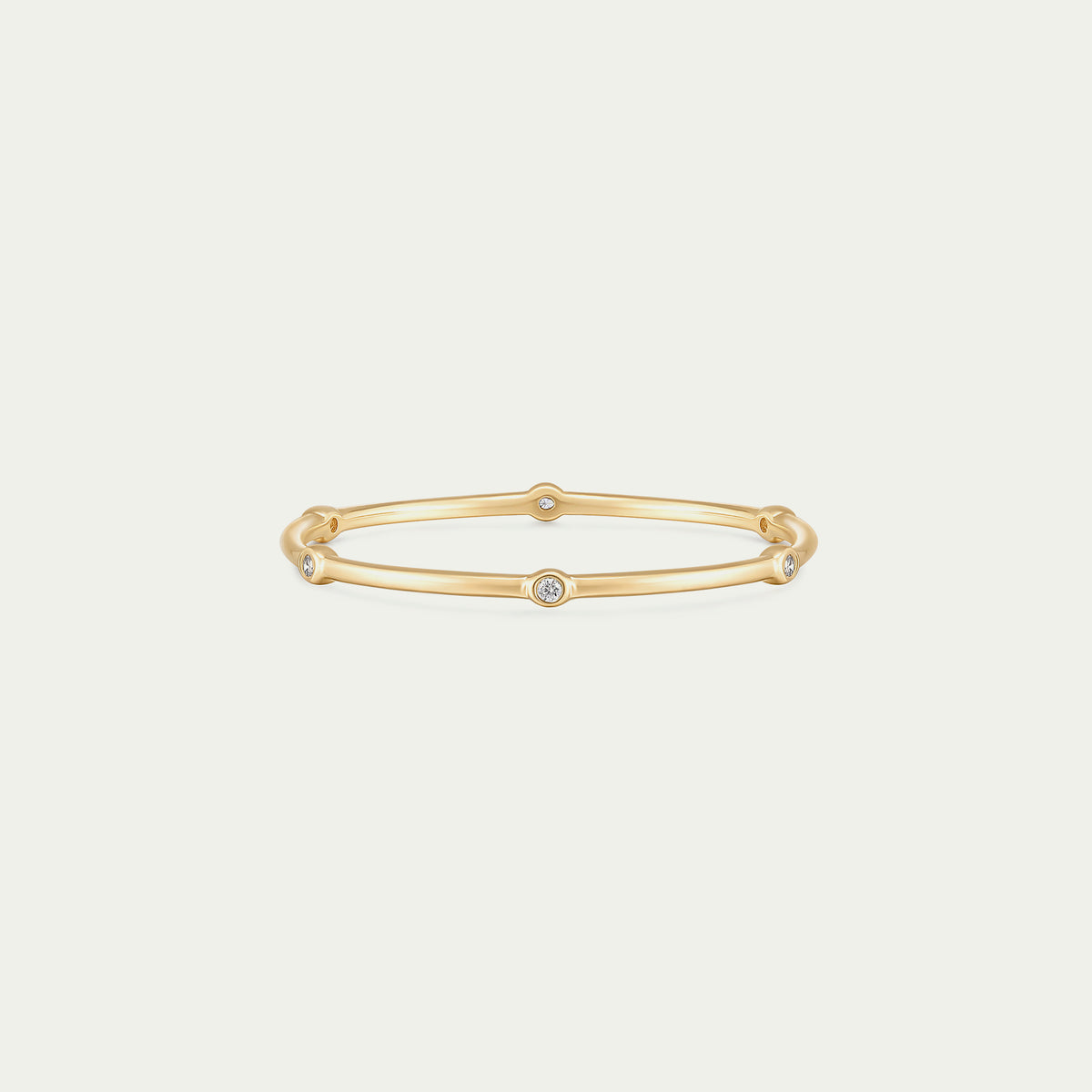 Ring Pure Glam mit Diamant – 14K Gelbgold | Sucre Fine Jewelry