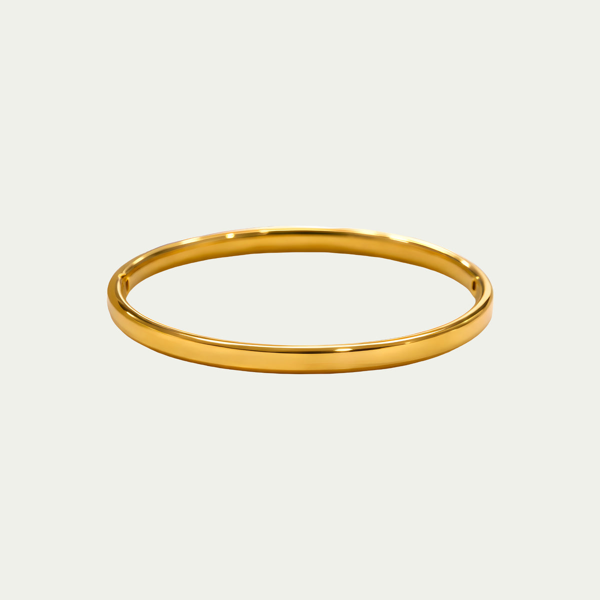 Klassisch-Zeitloser Armreif – Edelstahl vergoldet Gelbgold | Sucre Fine Jewelry