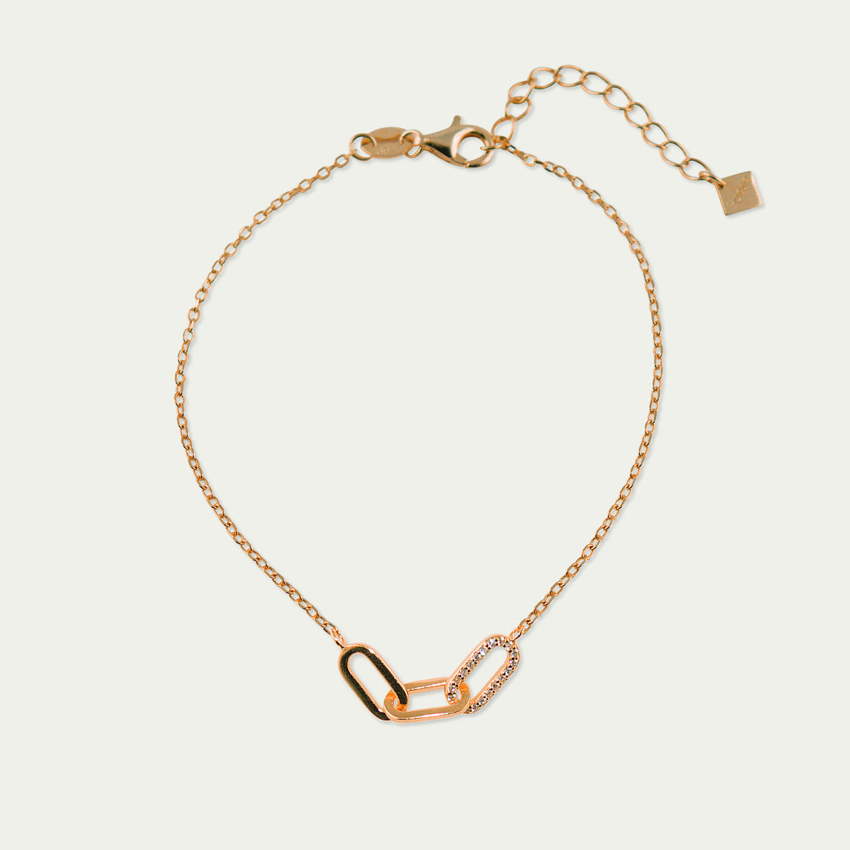 Armkette Chunky Chain – 925 Sterling Silber 18K Roségold vergoldet | Sucre Fine Jewelry