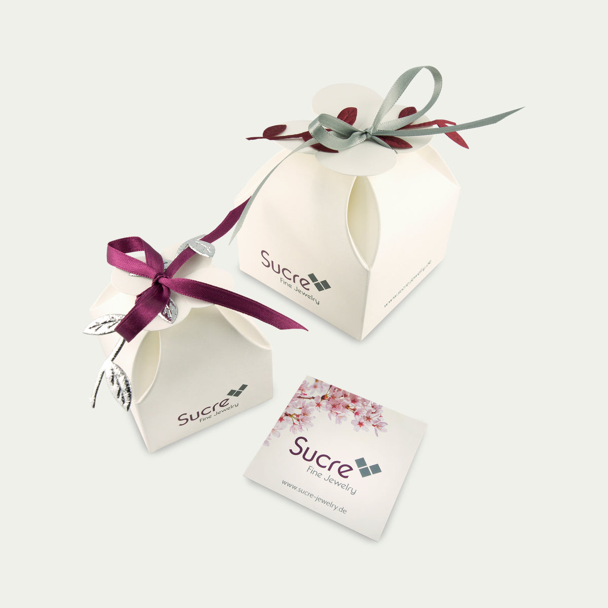 Halskette Endless Glam Crystal Roségold vergoldet in Geschenkverpackung | Sucre Fine Jewelry