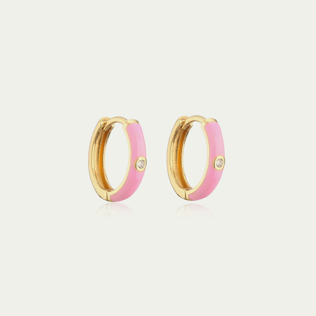 Creolen emailliert | Sucre Fine Jewelry