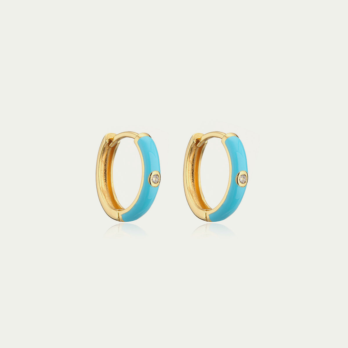 Creolen emailliert | Sucre Fine Jewelry