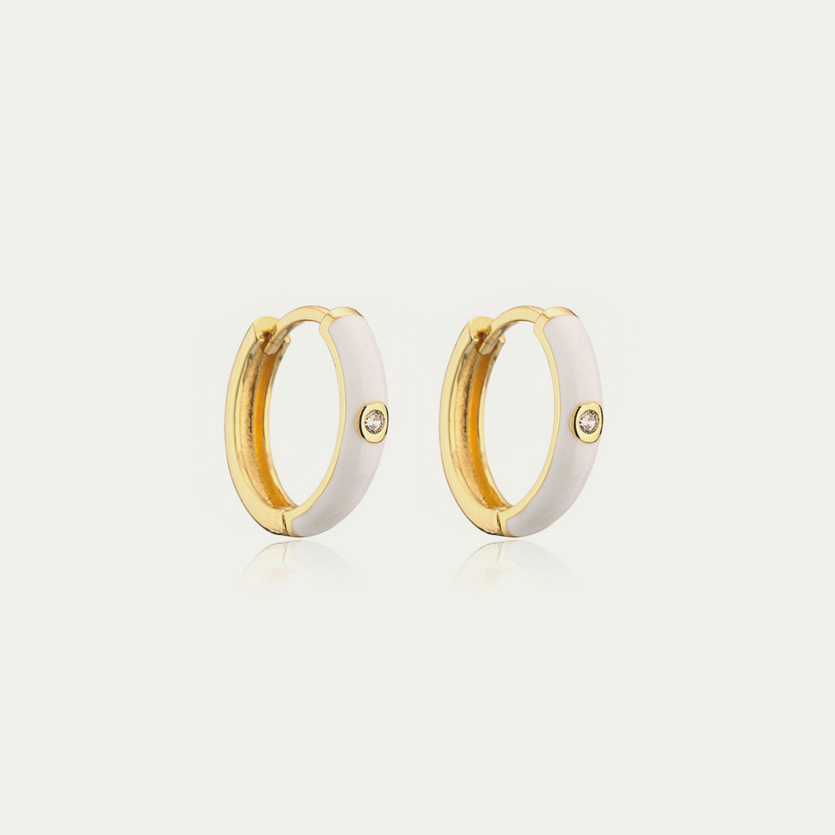 Creolen emailliert | Sucre Fine Jewelry