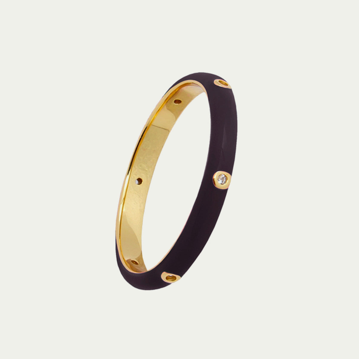 Ring emailliert mit mehreren Zirkoniasteinen | Sucre Fine Jewelry