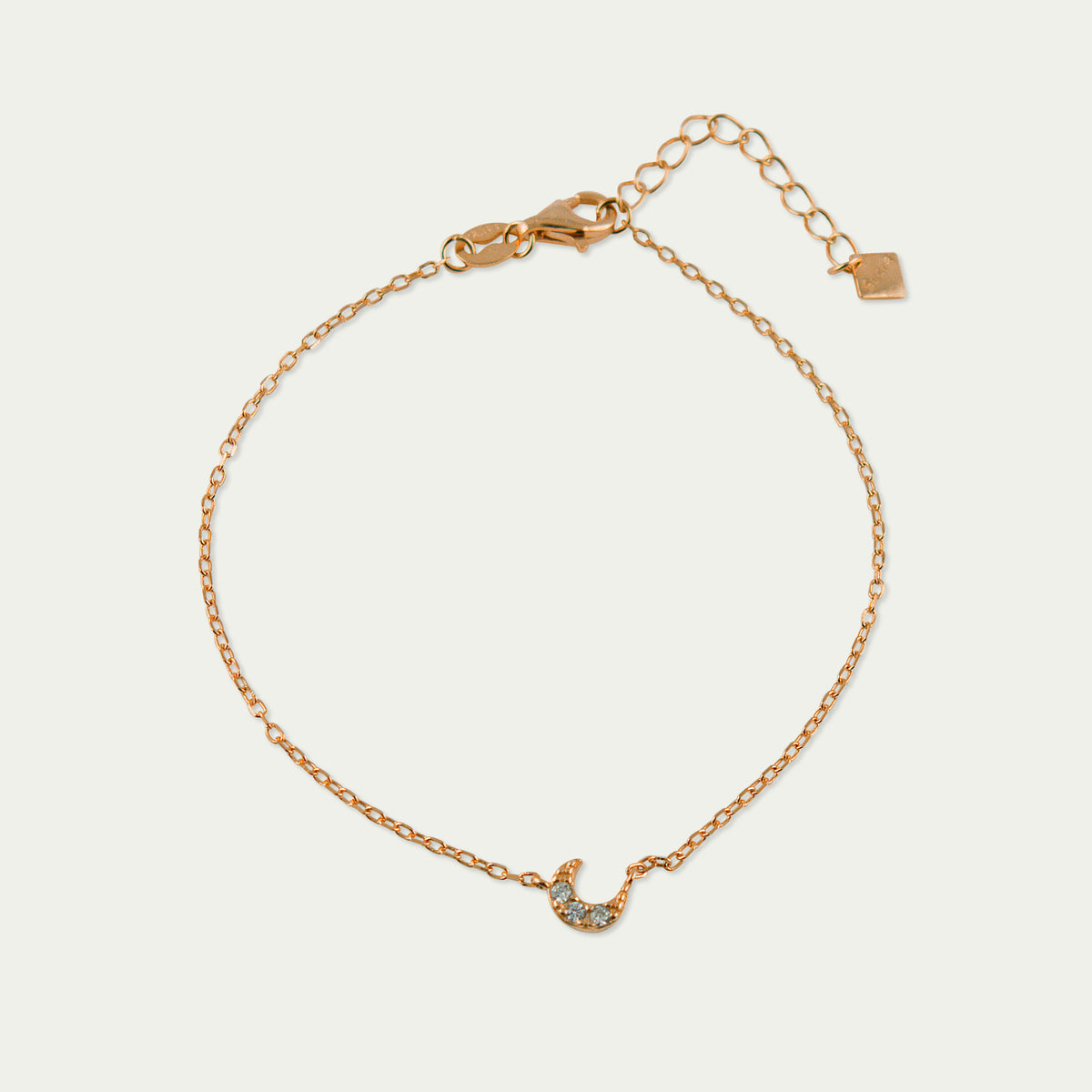 Armkette Mond – 925 Sterling Silber 18K Roségold vergoldet | Sucre Fine Jewelry