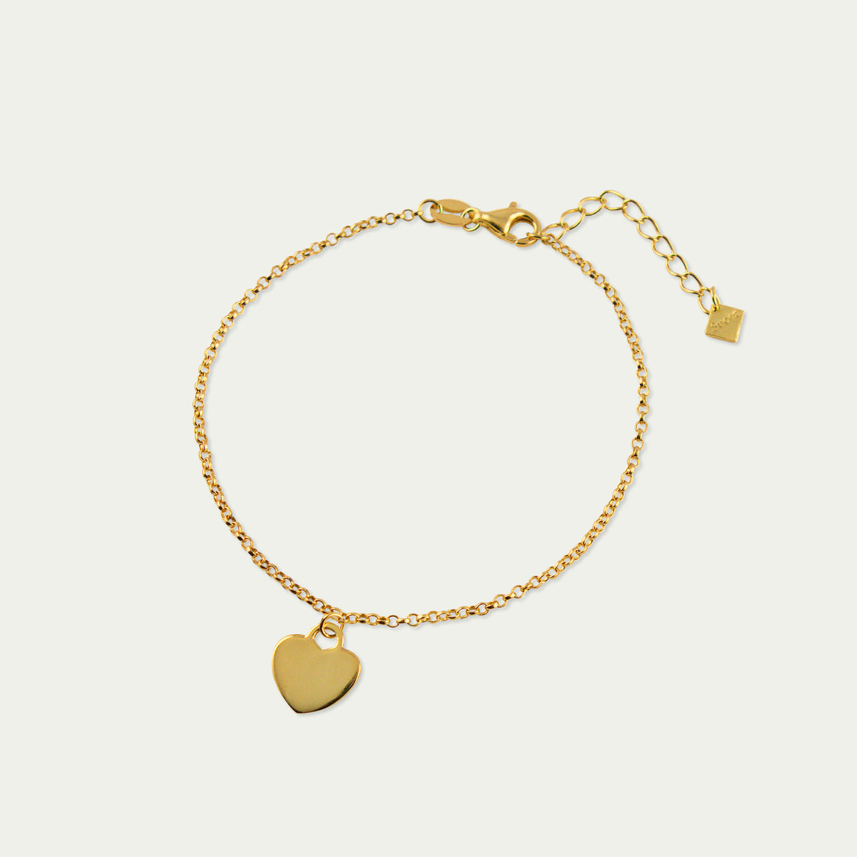 Armkette Heart – 925 Sterling Silber 18K Gelbgold vergoldet | Sucre Fine Jewelry