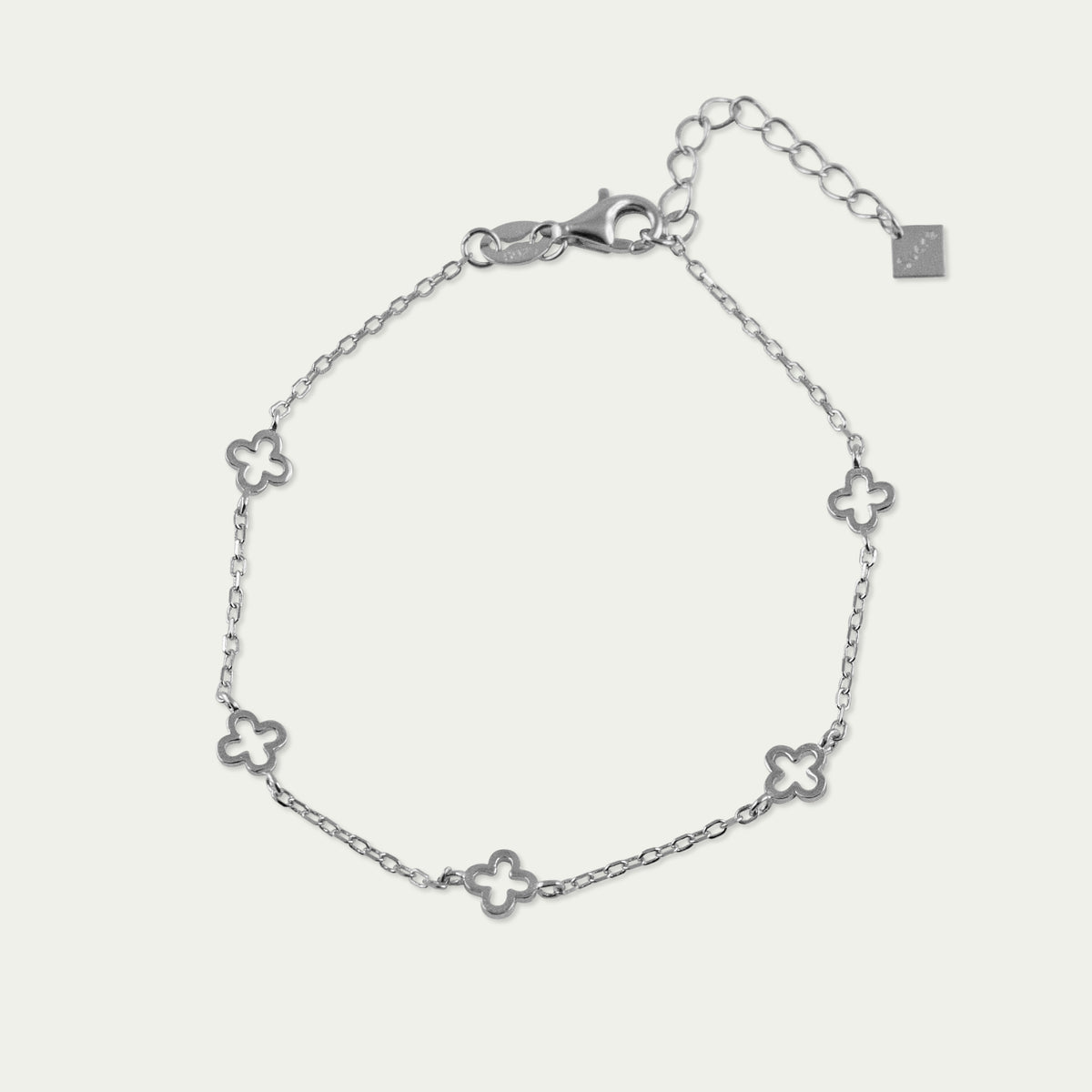 Armkette Endless Clover – 925 Sterling Silber | Sucre Fine Jewelry